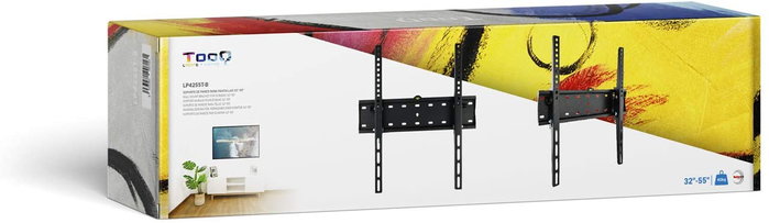 Tooq LP4255T-B Soporte de Pared Inclinable para TV de 32-55 pulgadas Tooq LP4255T-B Soporte de Pared Inclinable para TV de 32-55 pulgadas
